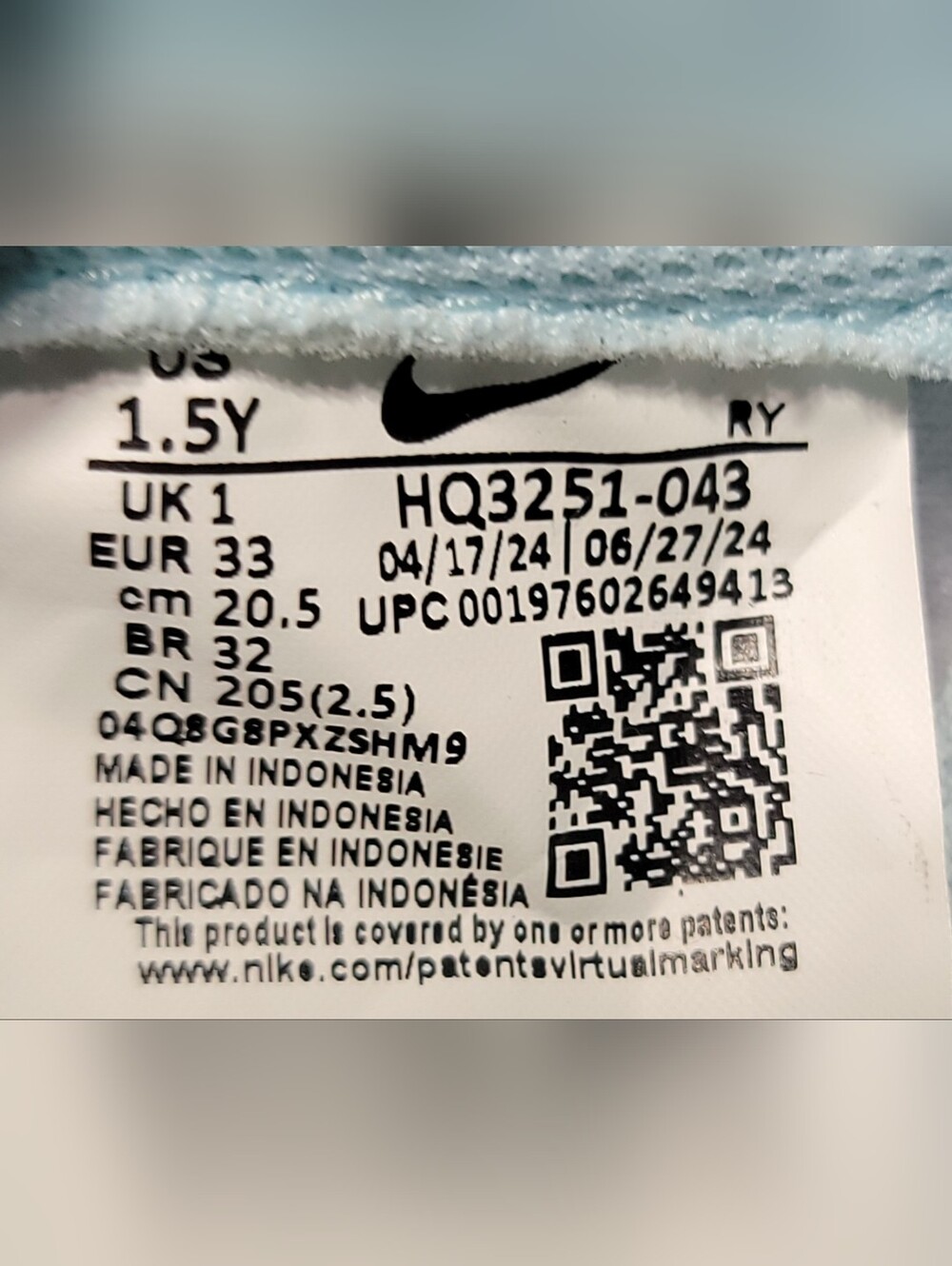 Nike Force 1 Low EasyOn preschool sneakers - Picture 7 of 7
